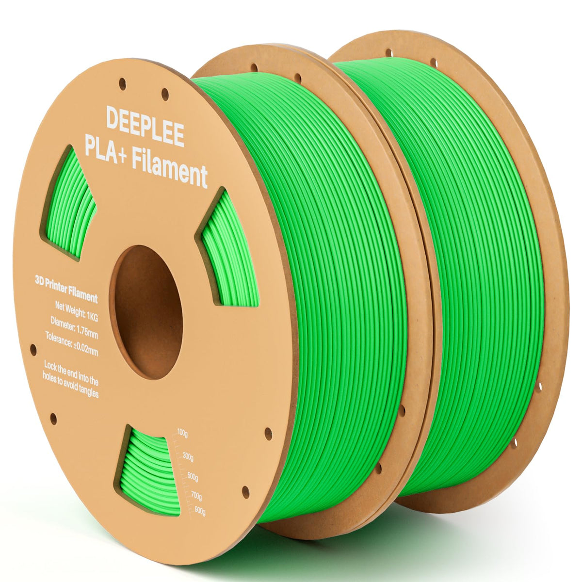 DEEPLEE PLA Plus 1.75mm Filament White 1kg