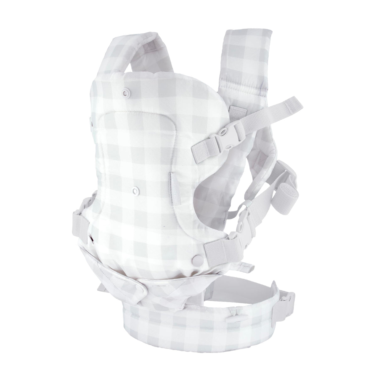 Infantino Flip Advanced 4-in-1 Baby Carrier - Ergonomic, Convertible, Face-in and Face-Out Front and Back Baby Carrier for Newborn to Toddler 3,6-14,5kg, Grey