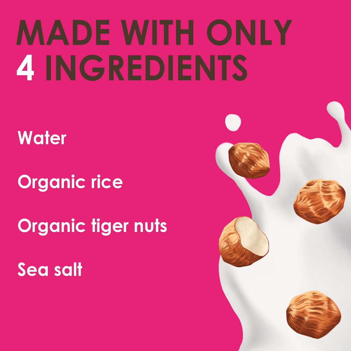 Rude Health 6 x 1 Litre Organic Oat Dairy-Alt Milk, 100% Natural Organic Drink, Lactose Free, Dairy Free & Gluten-Free, No Added Sugar, Award-Winning, Healthy & Vegan, 100% Recyclable Packaging