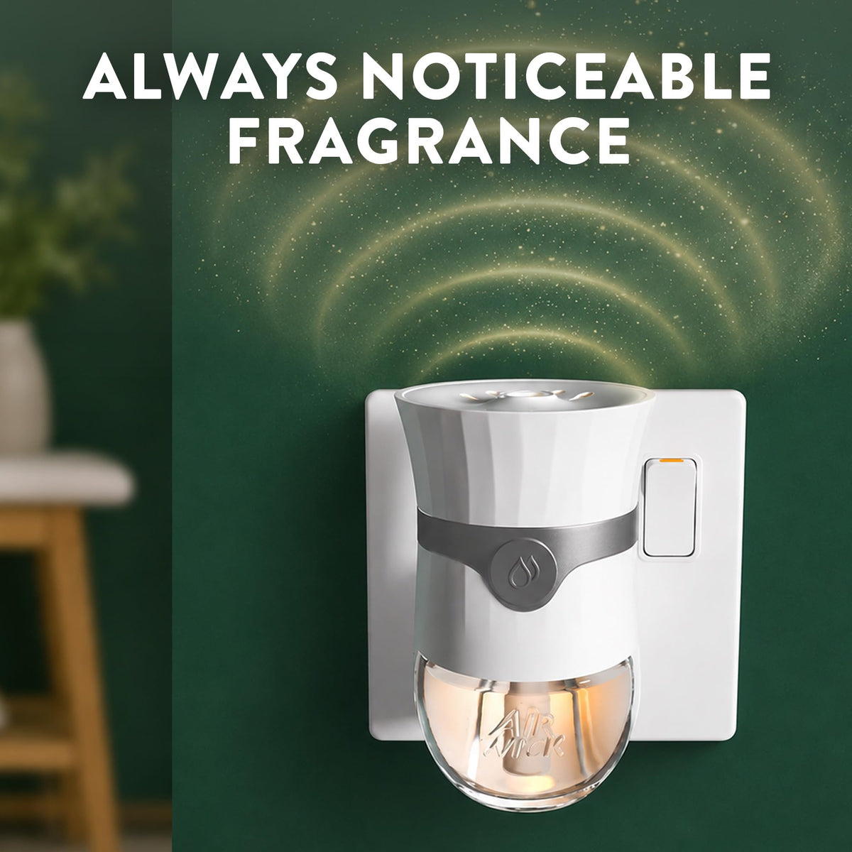 Air Wick Peony Garden Party Advanced Electrical Plug-in Kit 19ml, Lasts for up to 100 Days, Air Freshener