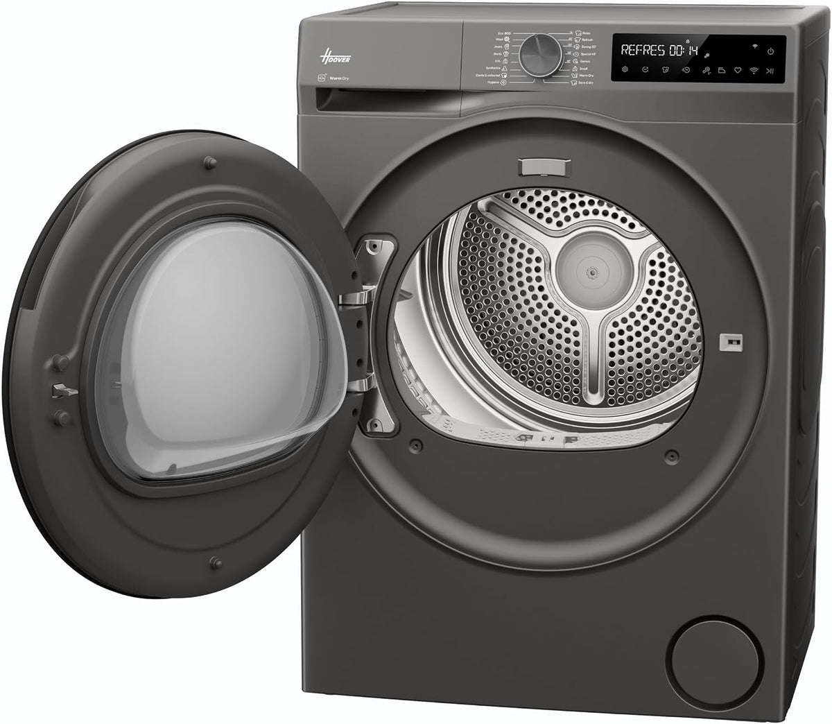 Hoover Pro Dry Series 3 Heat Pump Tumble Dryer, 10kg, Graphite, A++