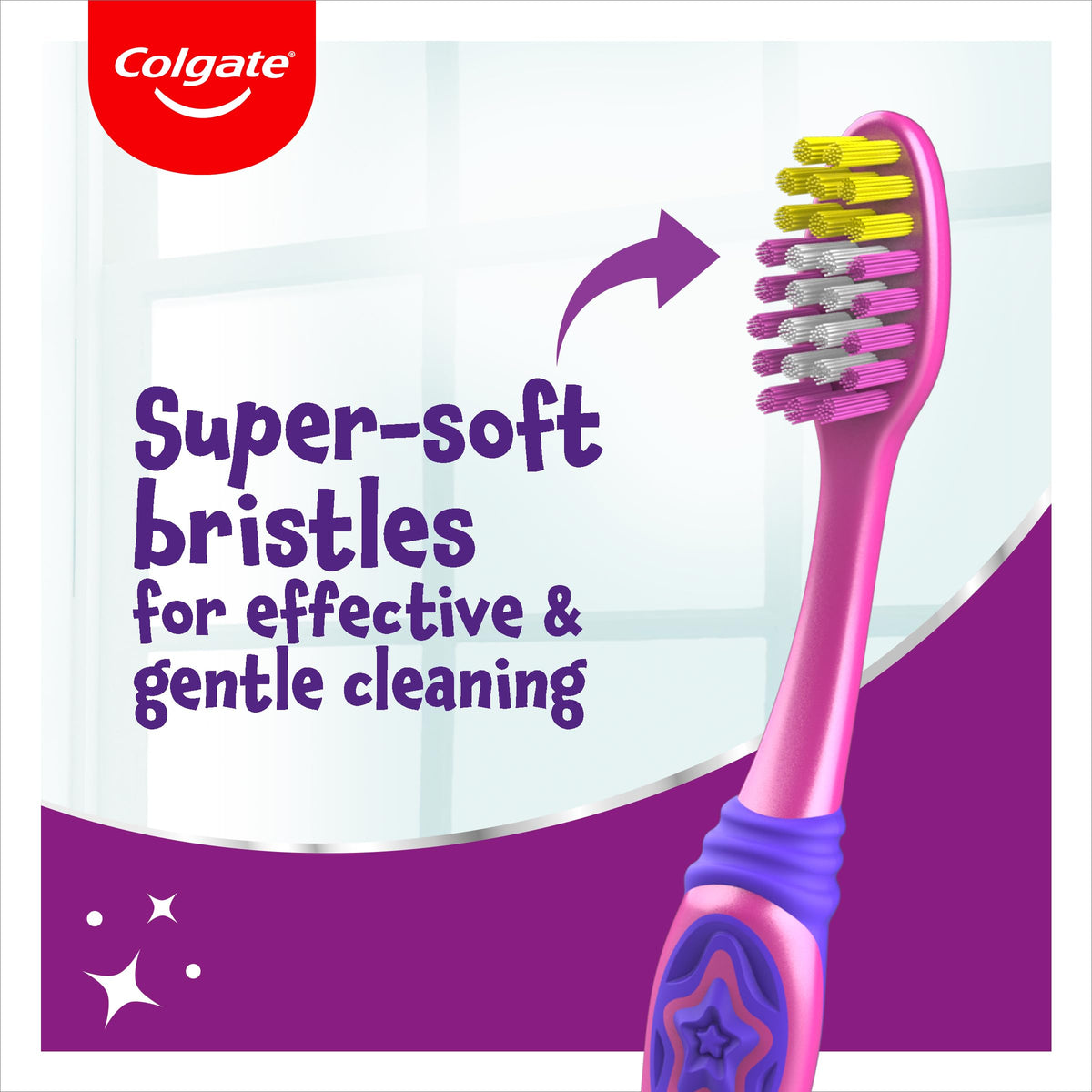 Colgate Kids Bluey Toothbrush 3-5 Years, 2 Pack