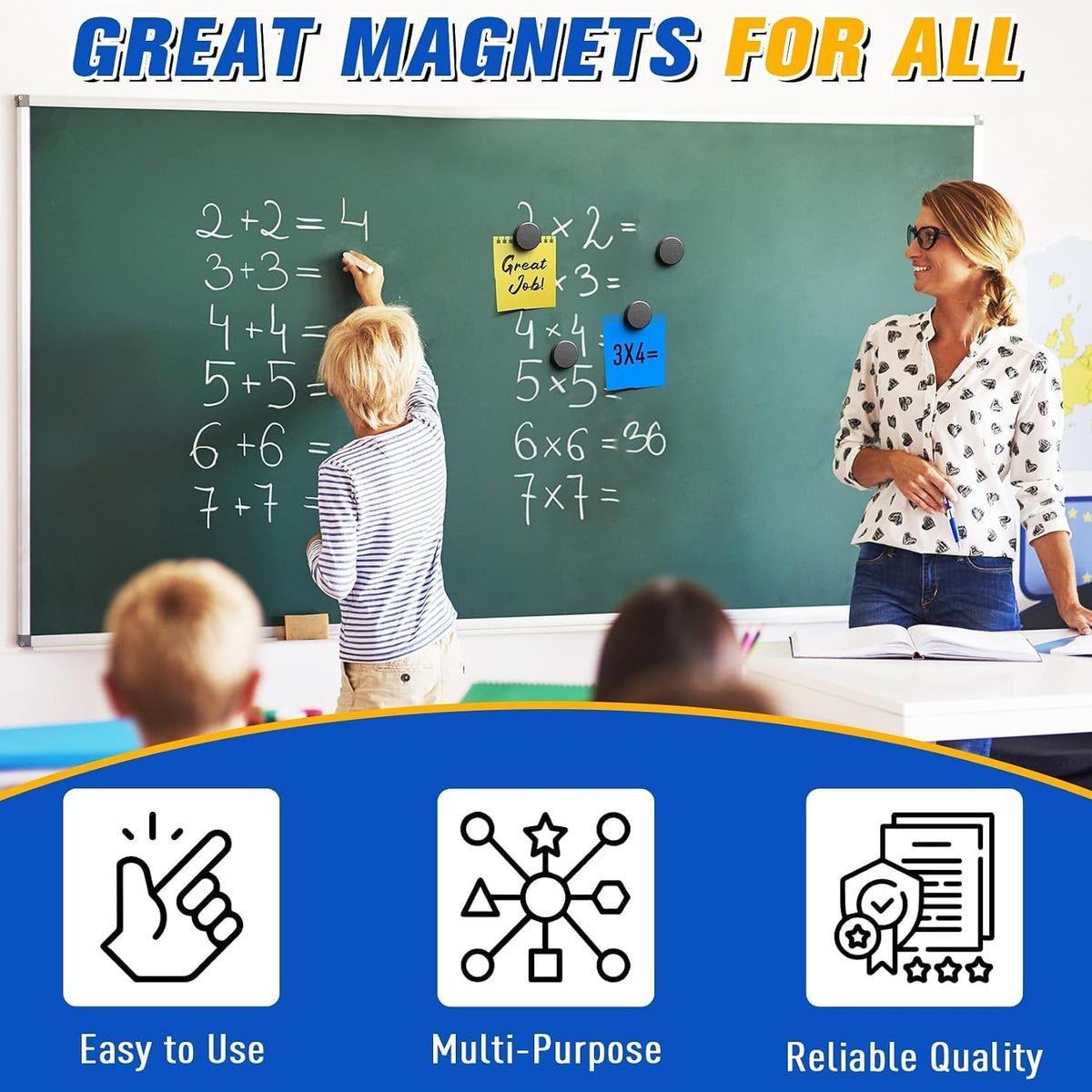 Grtard Ceramic Magnets For Crafts,45 Pack, 18 mm x 3 mm
