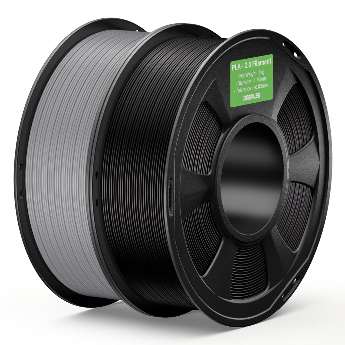 DEEPLEE PLA Plus 1.75mm Filament Beige/Brown 2KG Bundle