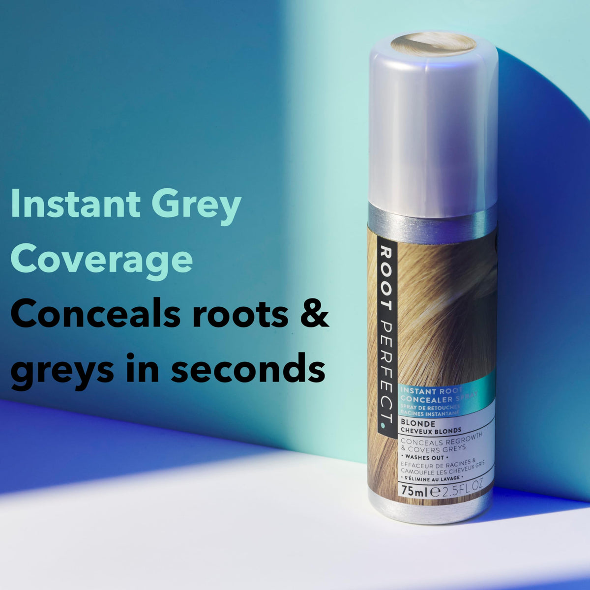 Root Perfect Root Touch Up Concealer Spray Dark Brown 75ml