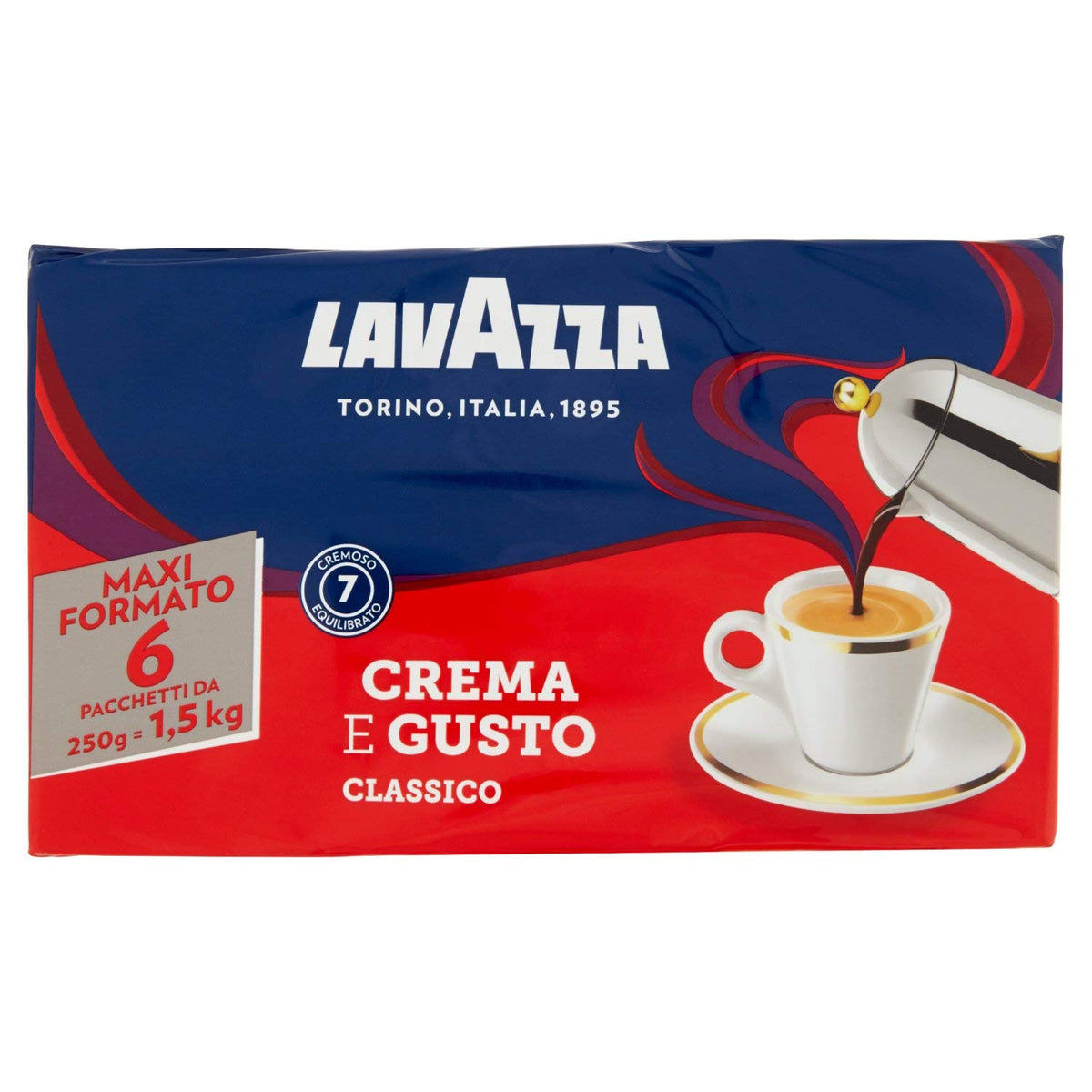 Lavazza CREAM AND AROMA KAWA ZIARNISTA 1000G