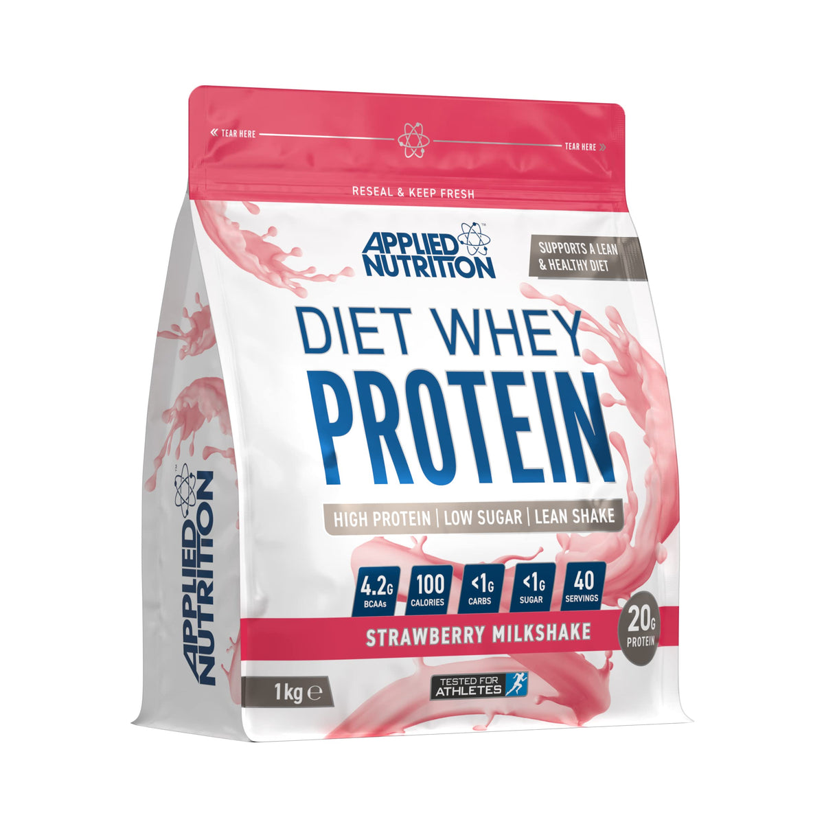 Applied Nutrition Diet Whey - High Protein Powder Supplement, Low Carb & Sugar, for Weight Management with CLA, L Carnitine, Green Tea (450g - 18 Servings) (Vanilla)