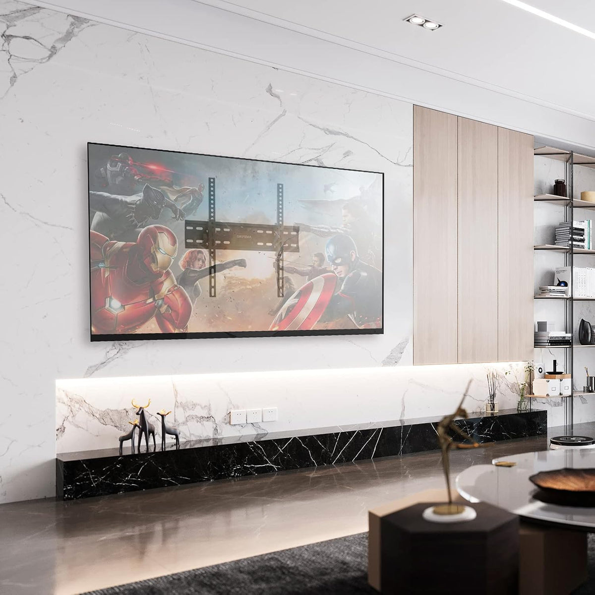 GRIFEMA Tilt TV Wall Bracket for 26 to 65 Inch TVs