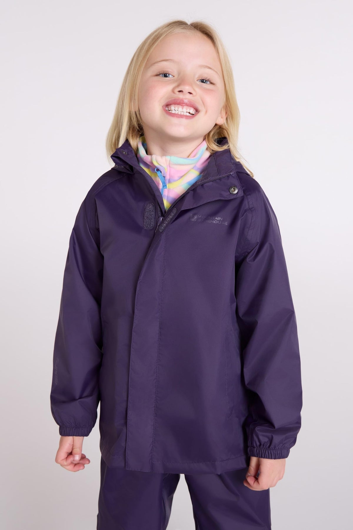 Mountain Warehouse Pakka Kids Waterproof Rain Jacket
