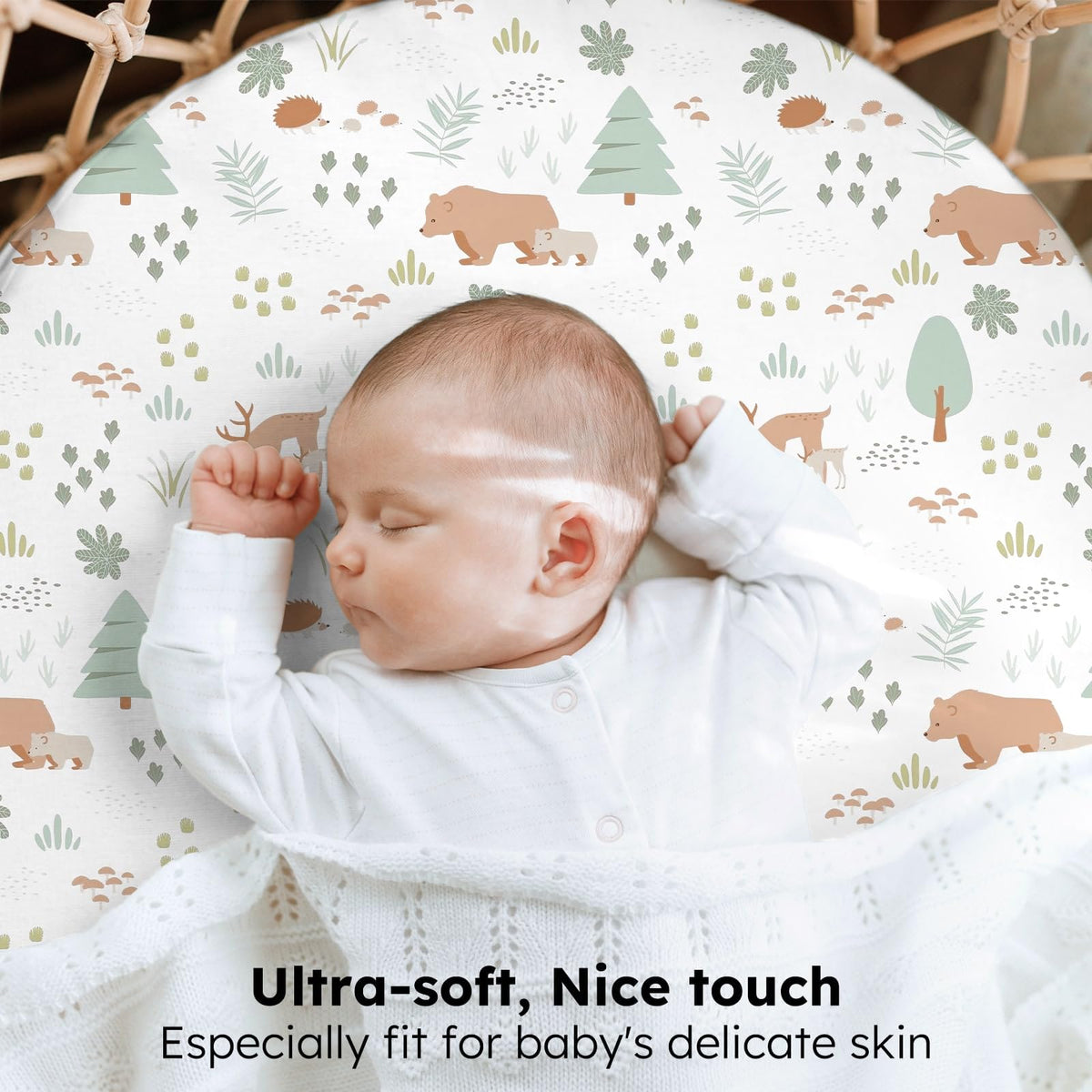 Cot Bed Sheets 140 x 70cm Fitted, 3 Pack Baby Cot Sheets, Ultra Soft & Silky Smooth Microfiber Toddler Bed Sheets Pink Rainbow