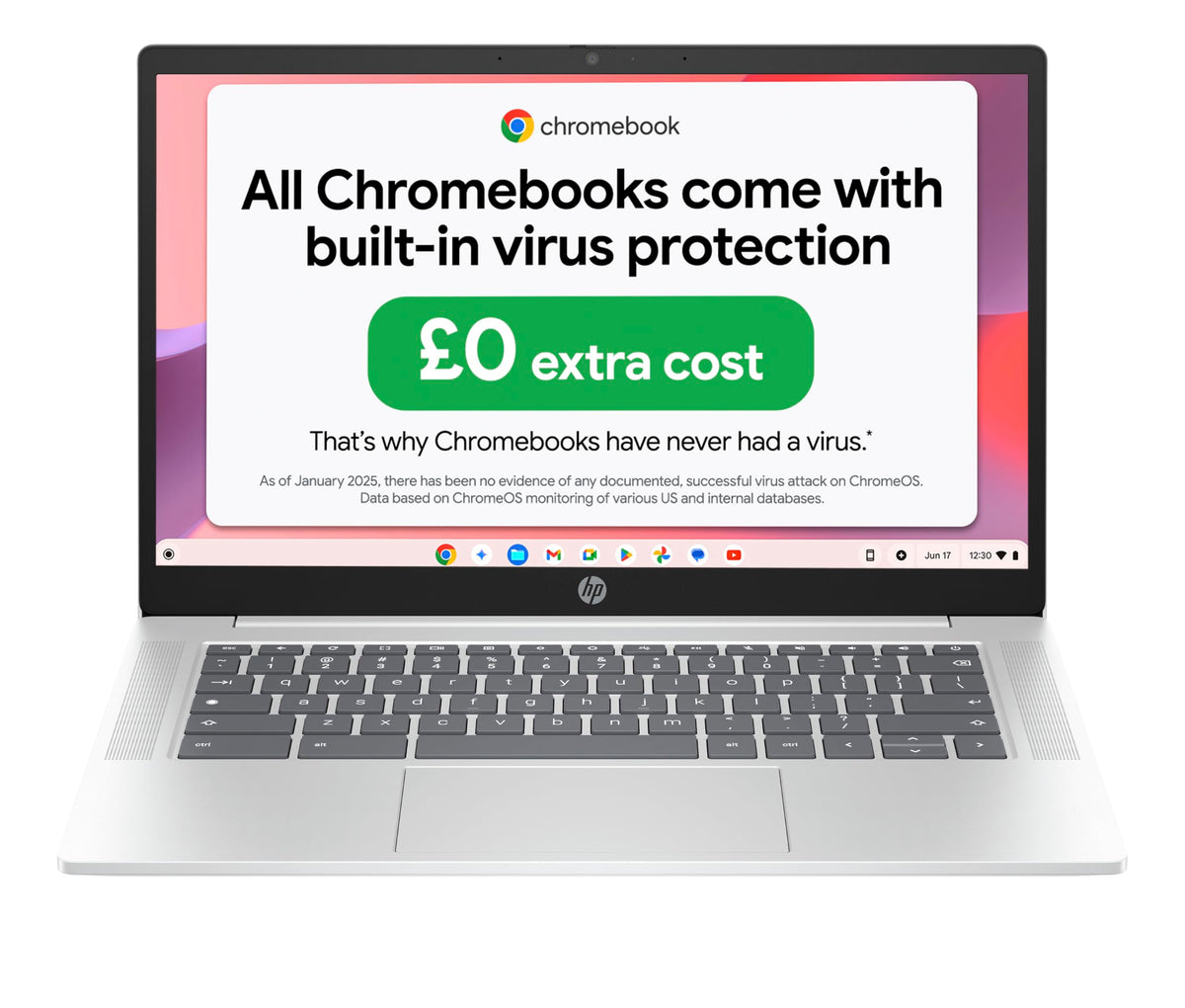HP Chromebook 14" | Intel N100 Processor | 8 GB RAM | 128 GB UFS | Full HD