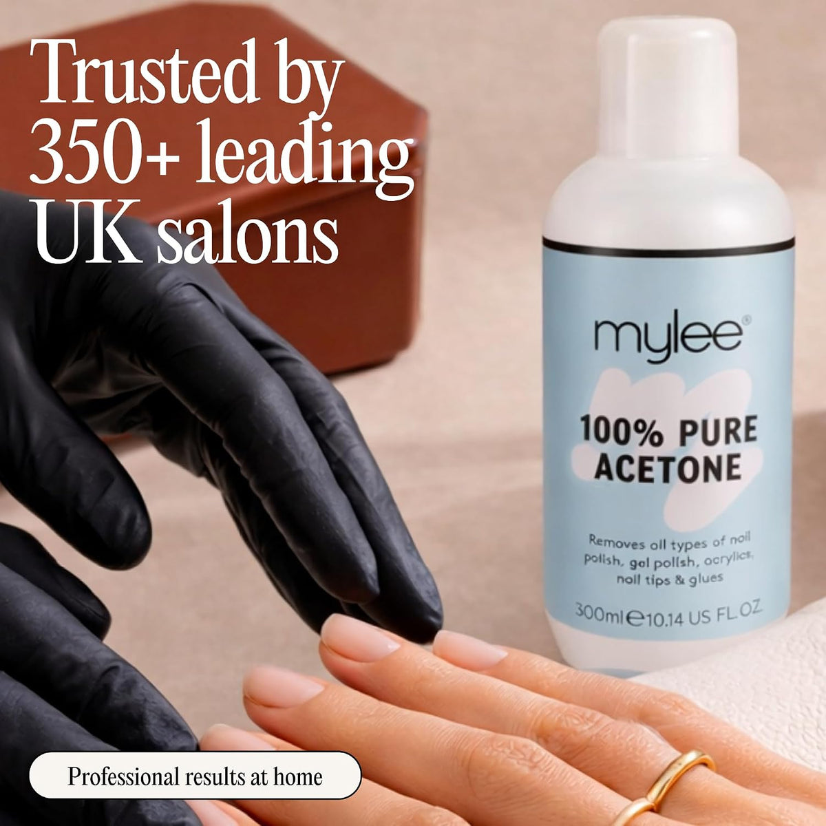 Mylee 100% Pure Acetone (300ml) - Gel Nail Polish Remover