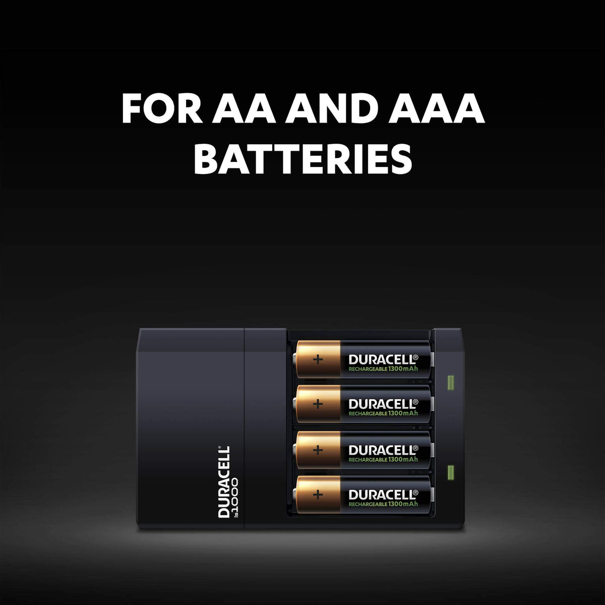 DURACELL AAA Rechargeable Batteries (4 Pack) 1.2V, 750 mAh NiMH