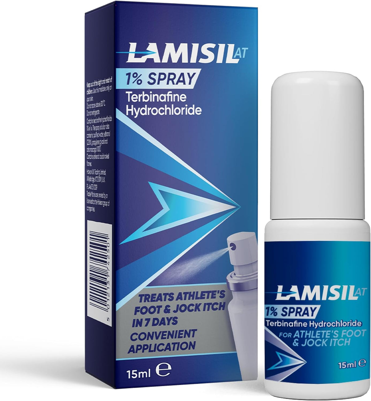 Lamisil AT 1 Percentage Athlete’s Foot Treatment Spray, Soothes Itching, Redness, Cracking Symptoms & Helps Prevent Athlete’s Foot Recurrence, Antifungal Spray 15 ml