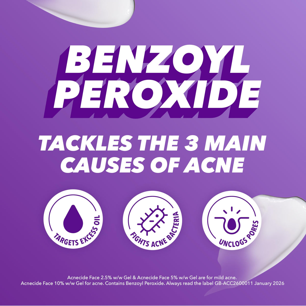 Acnecide Face Gel 5% Benzoyl Peroxide 15g