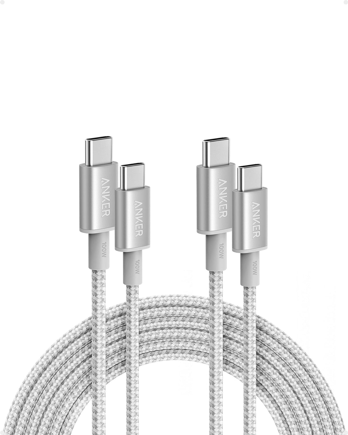 Anker USB C to USB C Charger Cable, 100W Fast Charging Cable (6 ft/1.8m)