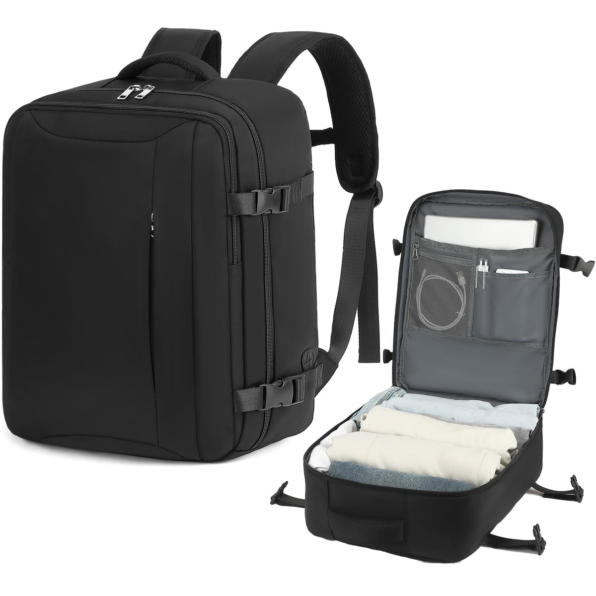 Lossga for Ryanair Cabin Bags 40x30x20,Cabin Bag Travel Backpack