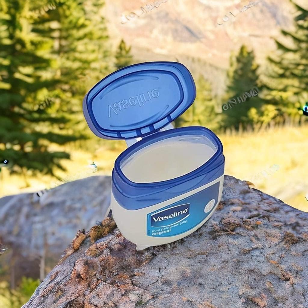 Vaseline Original Pure Petroleum Jelly, 50ml, 100746803 (Pack of 2)