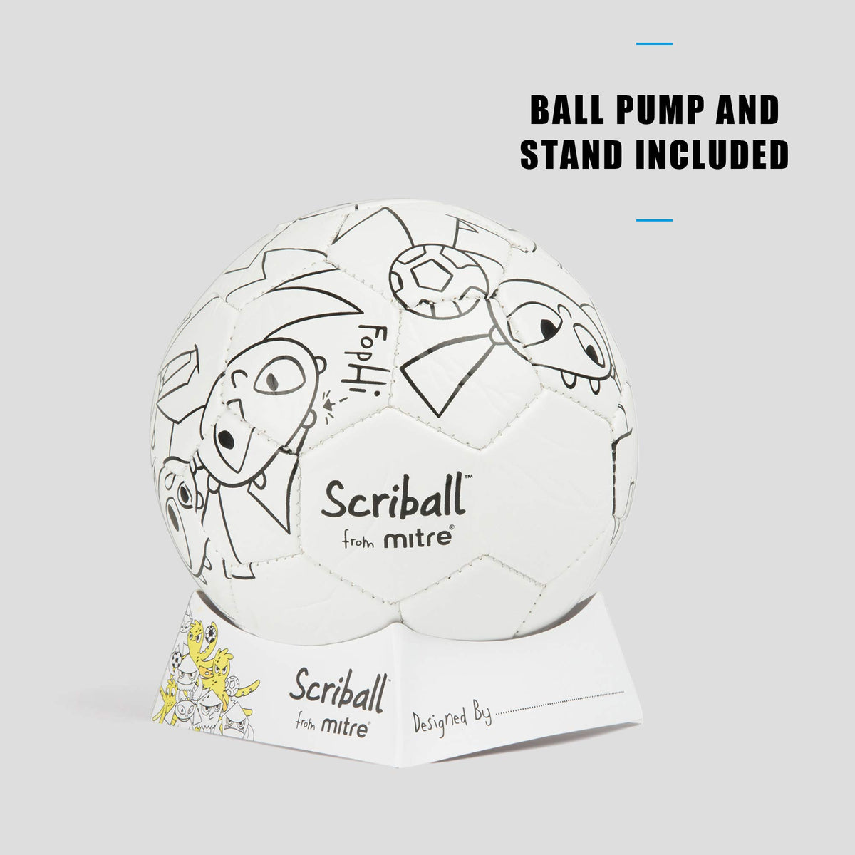 Mitre Scriball Ooodles | Customizable Mini Football For All Occasions Football