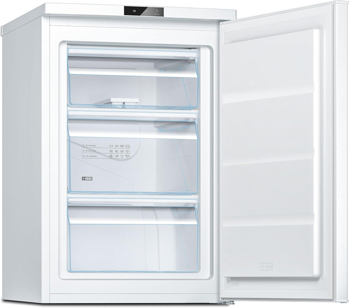Bosch Series 2 GTV15NWEBG Under Counter Freezer, White