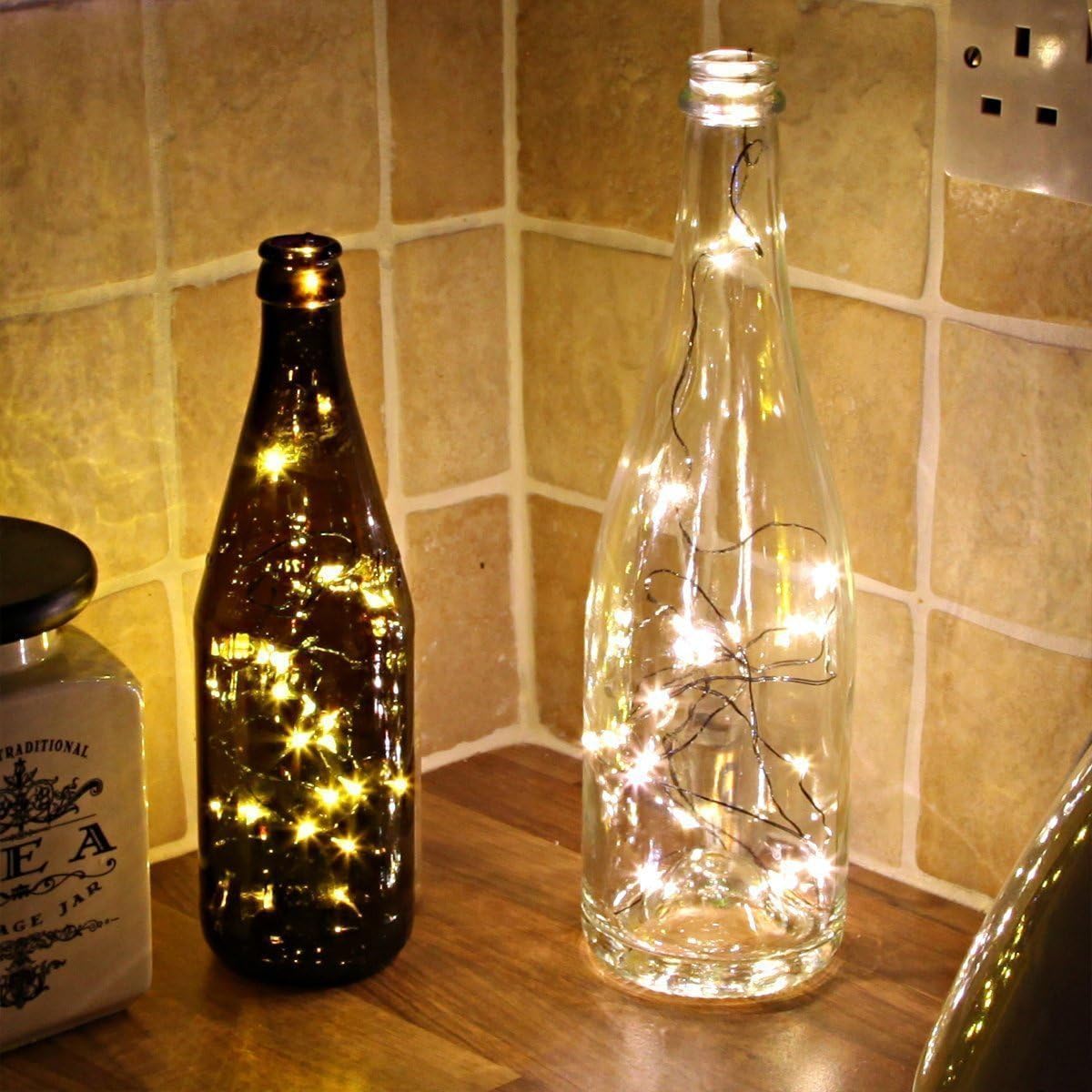 Makion 10M Led Battery Powered Fairy String Lights 100 LEDs for Decoration