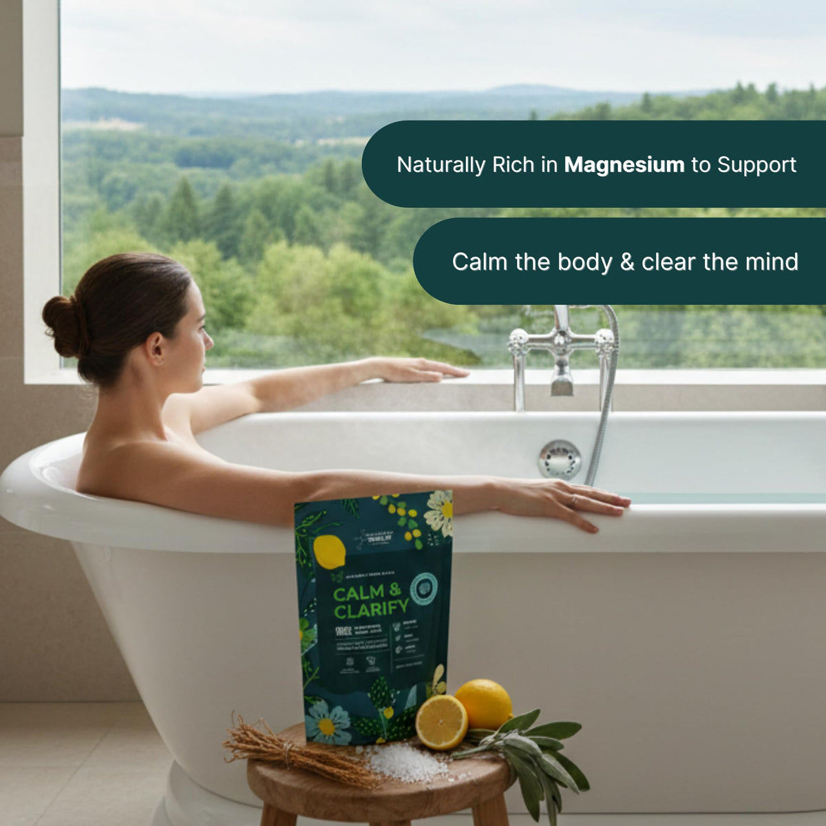 Magnesium Sulphate Bath Salts Soak, Muscle Magnesium Epsom Salts, 1kg