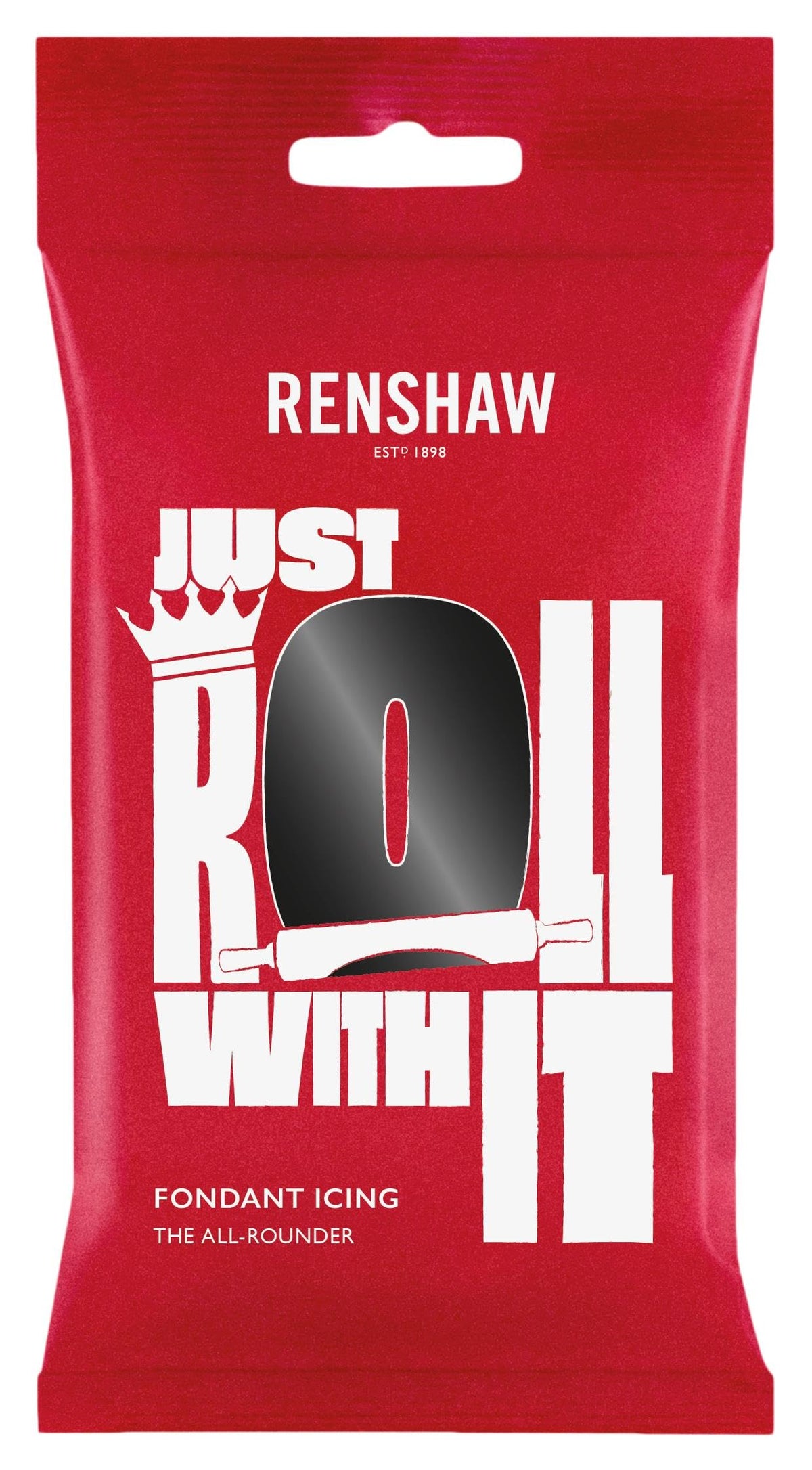 Renshaw White Ready to Roll Fondant Icing, 500 g (Pack of 1)
