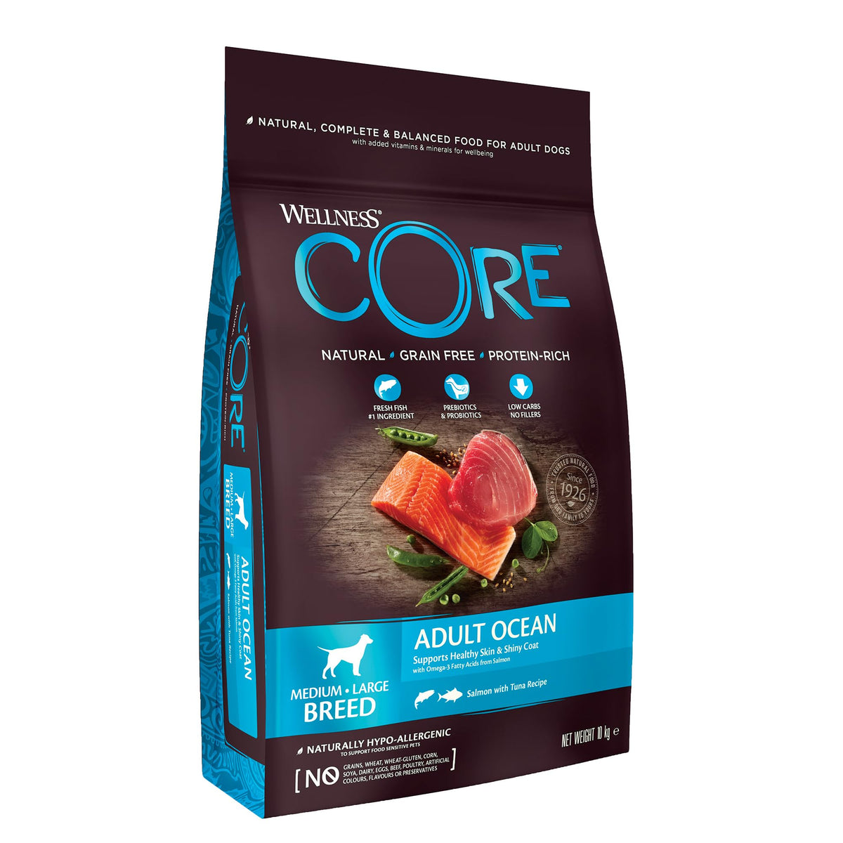 Wellness CORE Active Life 10 kg, Chicken & Turkey – Dry Dog Food