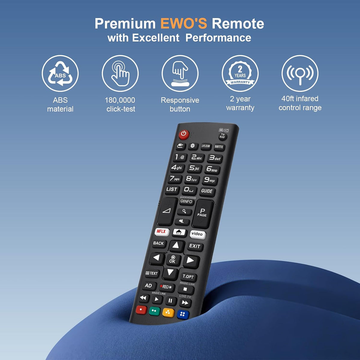 Universal Remote Control Replacement for LG All Smart TV