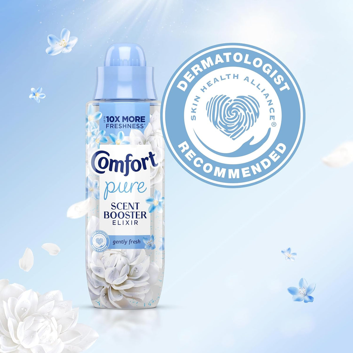 Comfort Pure Gently Fresh Scent Booster Dermatologist-Recommended Elixir Gentle next to Sensitive Skin 460 ml
