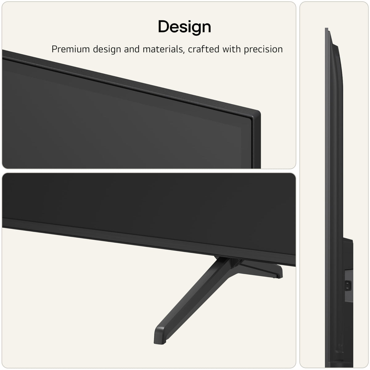 LG 50NU800B6LC Nano UHD AI NU80 4K Smart TV, α7 Processor Gen9, 60Hz, HDR10, Filmmaker Mode™, Google Cast, Apple AirPlay 2, Model Year 2026
