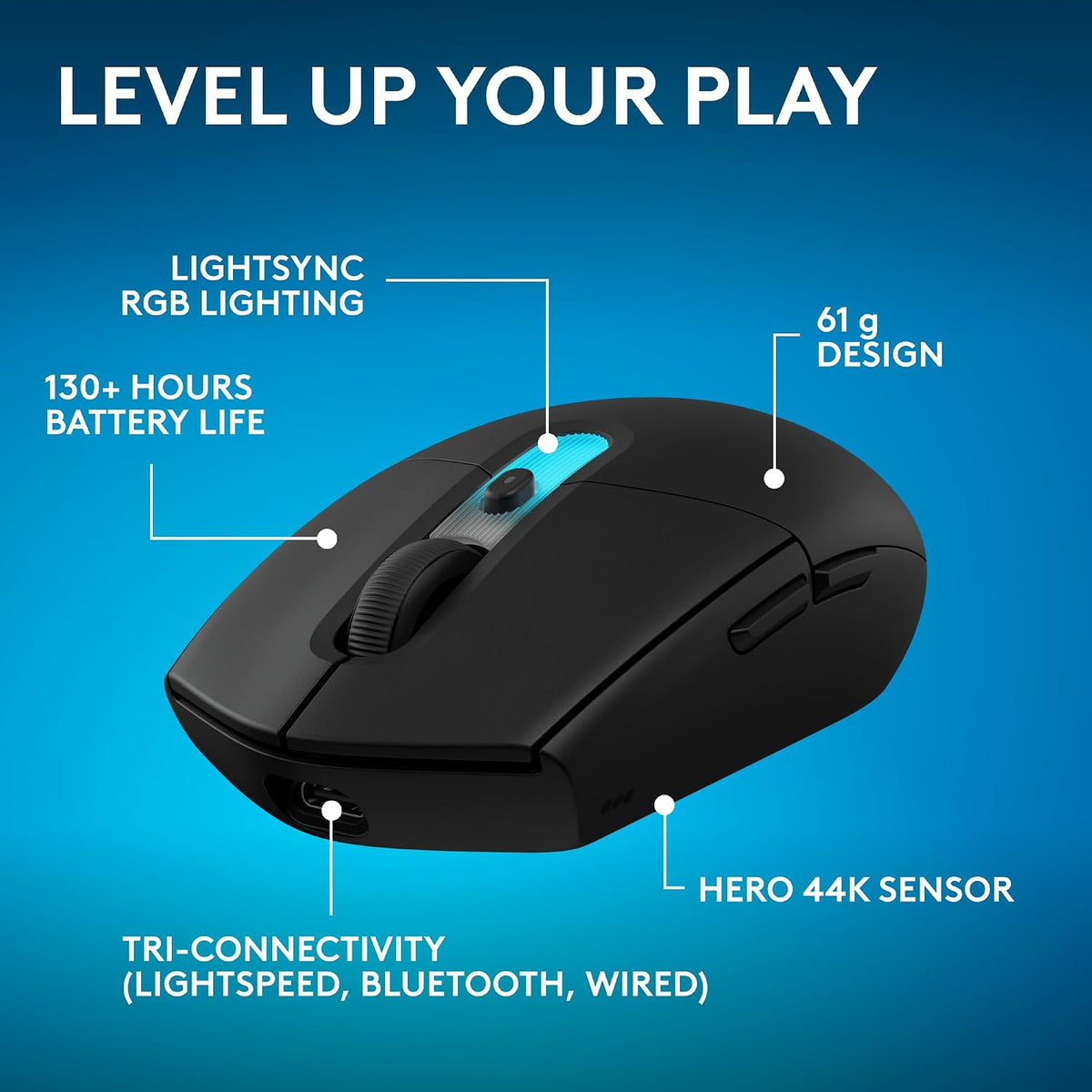 Logitech G G305 LIGHTSPEED Wireless Gaming Mouse