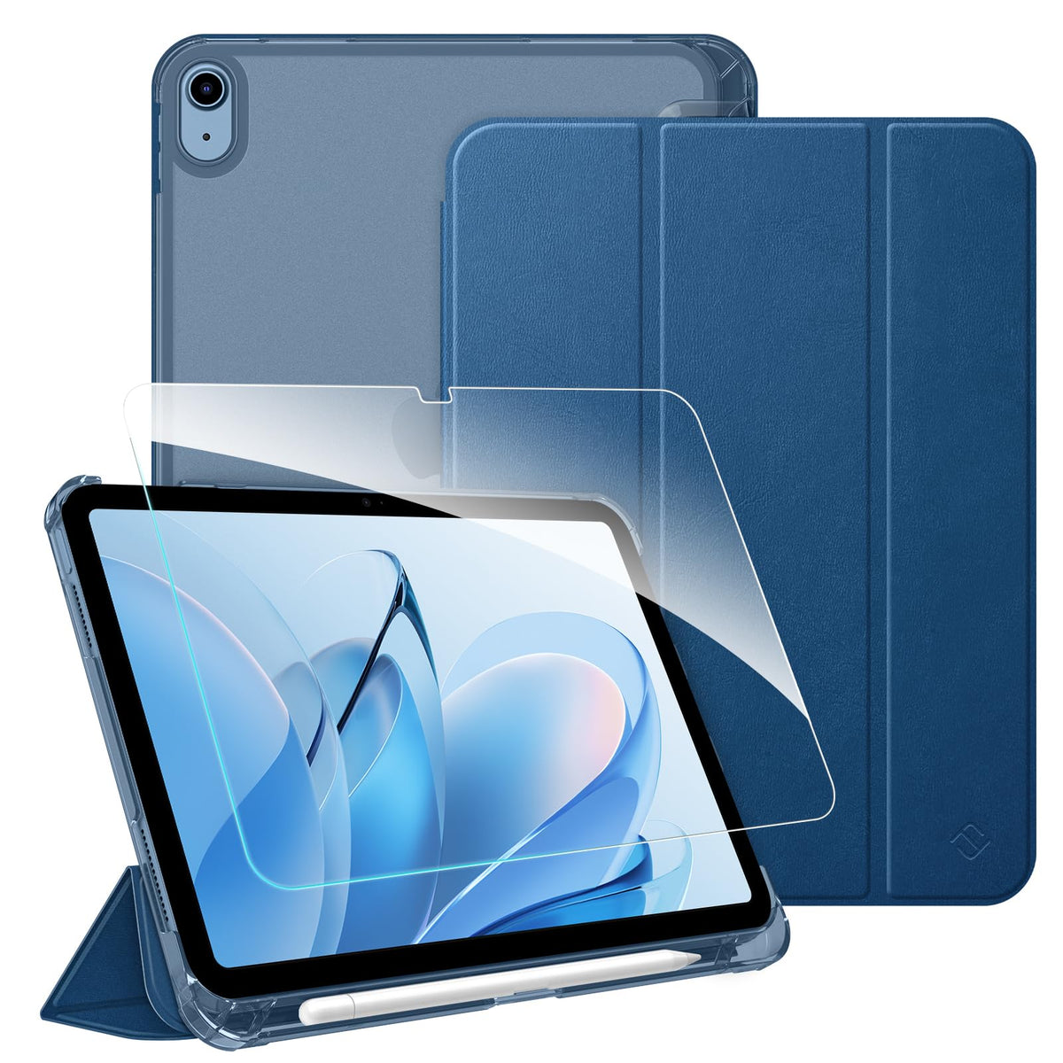 FINTIE Case & Screen Protector Set for iPad A16 11th/10th Gen 11/10.9 Inch