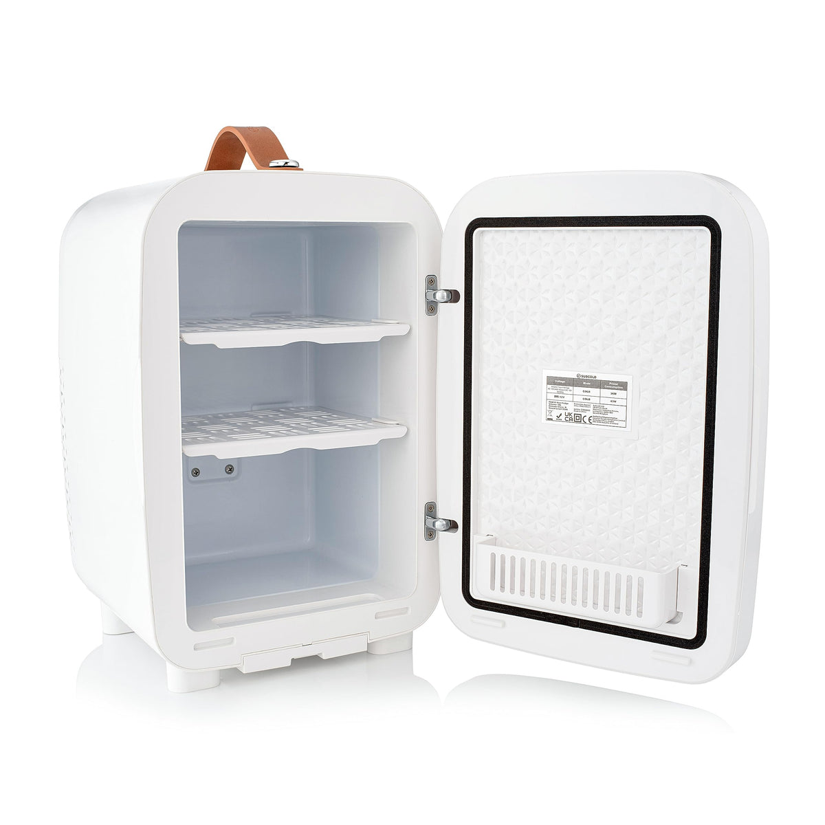 Subcold Pro4 Mini Fridge 4L, Quiet Small Fridge for Bedroom, AC & USB