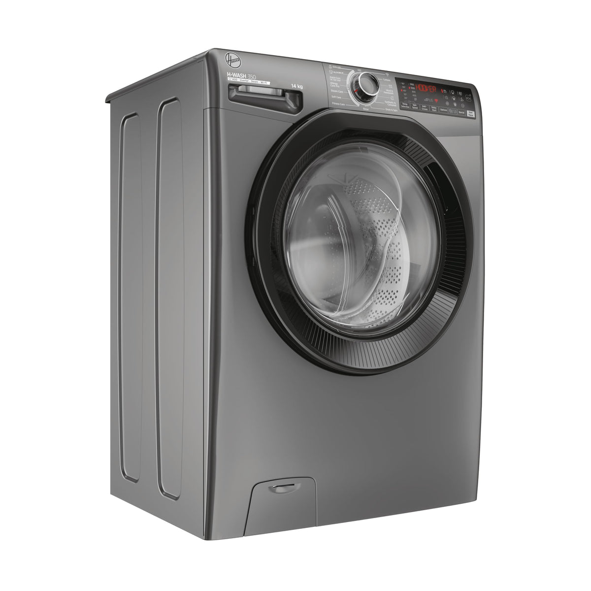 Hoover H-WASH 350 9kg Freestanding Washing Machine, 1400 RPM, A Rated, ECO-Power Inverter Motor, hOn App, 60 Programmes, Eco Doser, Power Care System, White, 60x53x85 cm - H3WPS496TAMB6-80