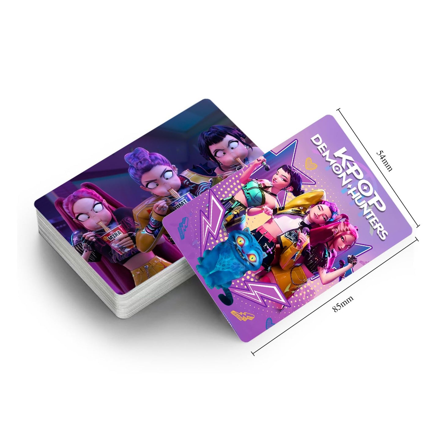 Sanmatic K-Pop Demon LOMO Cards Classic Card Set for Kids Playing for Party Favors and Gift