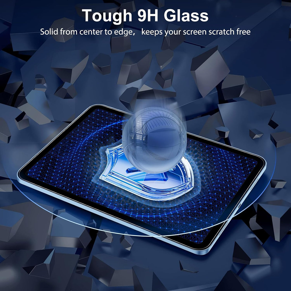 SPARIN 2 Pack Screen Protector for iPad (A16) 11th/10th Gen (2025/2022)