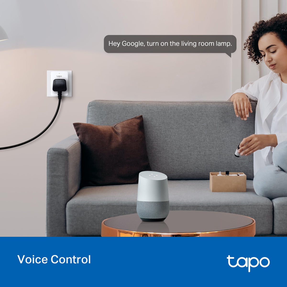 Tapo P100(4-pack) Smart Plug, Mini WiFi Plug Works with Alexa & Google