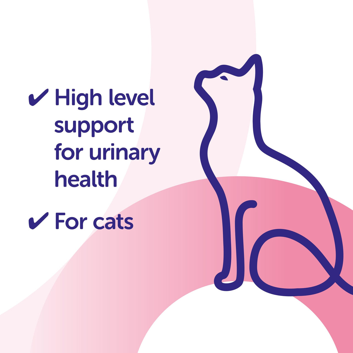 Protexin Veterinary Cystophan for Cats, Urinary & Bladder Health Supplement with N-acetyl-D-glucosamine, Meat-Free Chicken Flavour Capsules, 30 Capsules