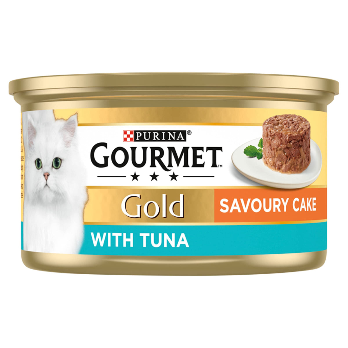 Gourmet Gold Cat Food Savoury Cake with Tuna 85g