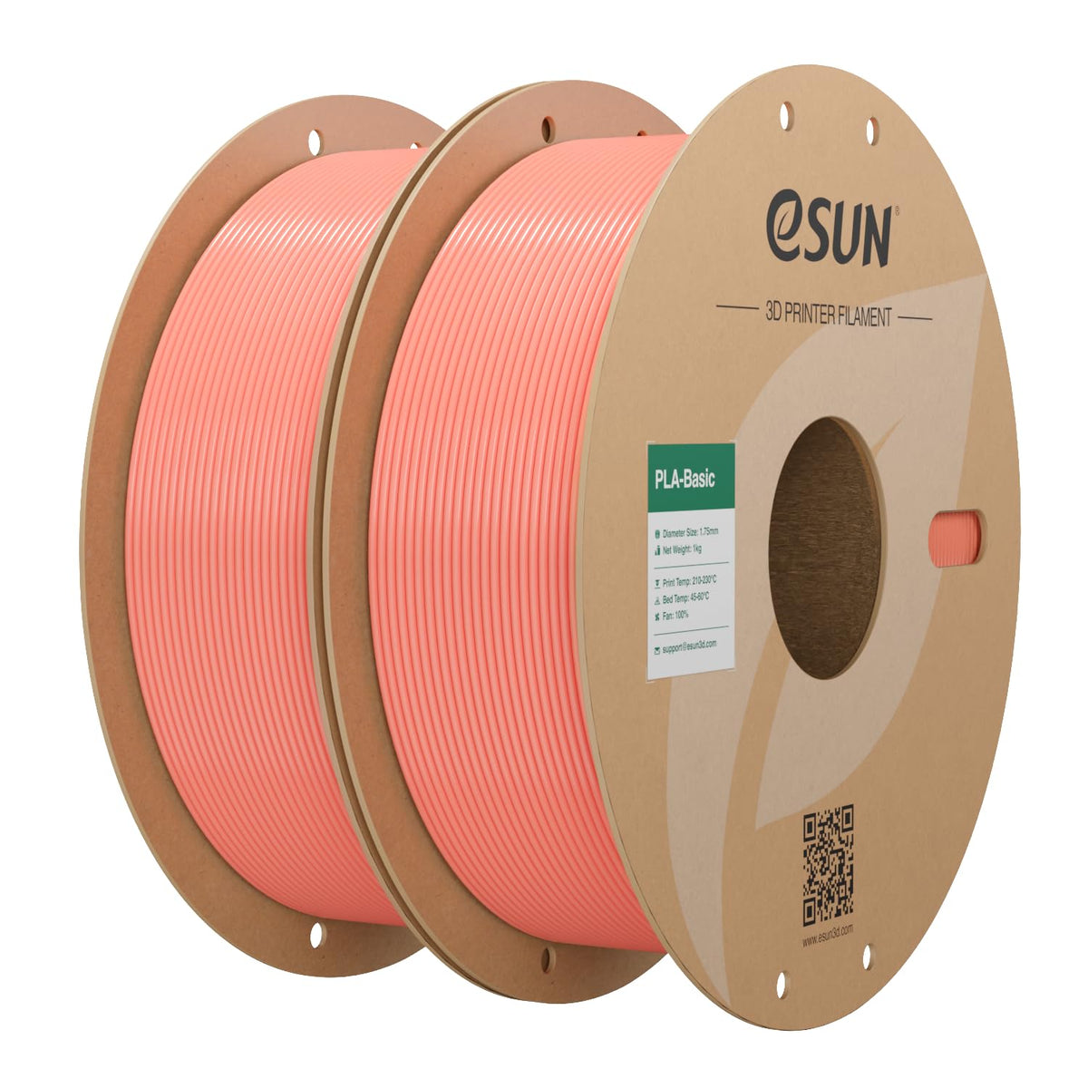 eSUN PLA Filament 1.75mm, PLA Basic Dimensional Accuracy +/- 0.05mm, 1KG Spool (2.2 LBS) Speedy Filament for 3D Printers,Black
