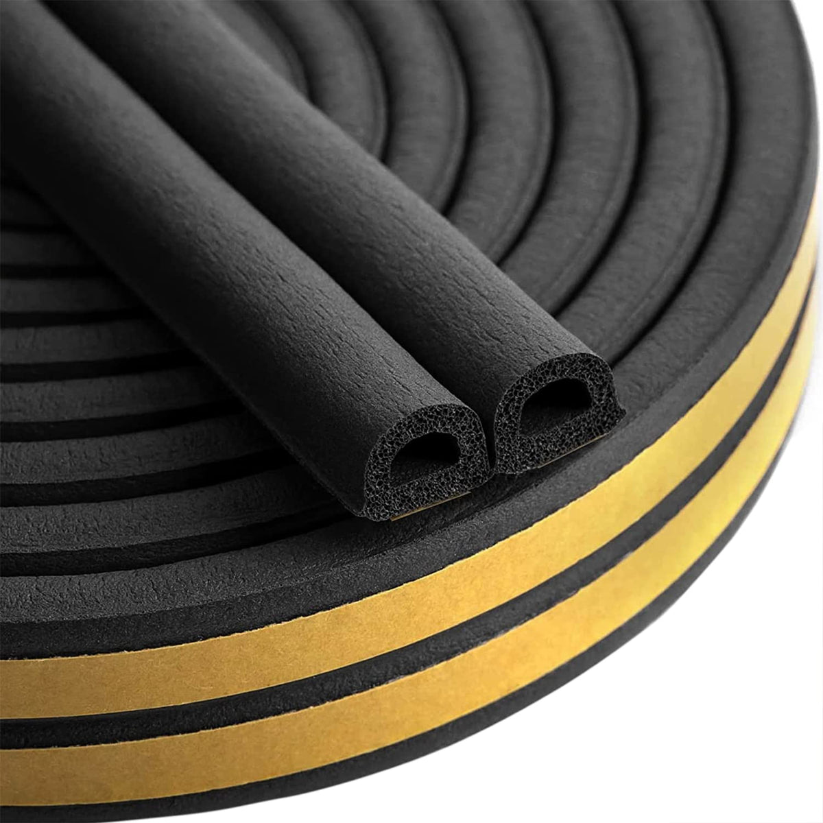 Draught Draft Excluder Tape for Door Windows, 6M Foam Sealing Strip
