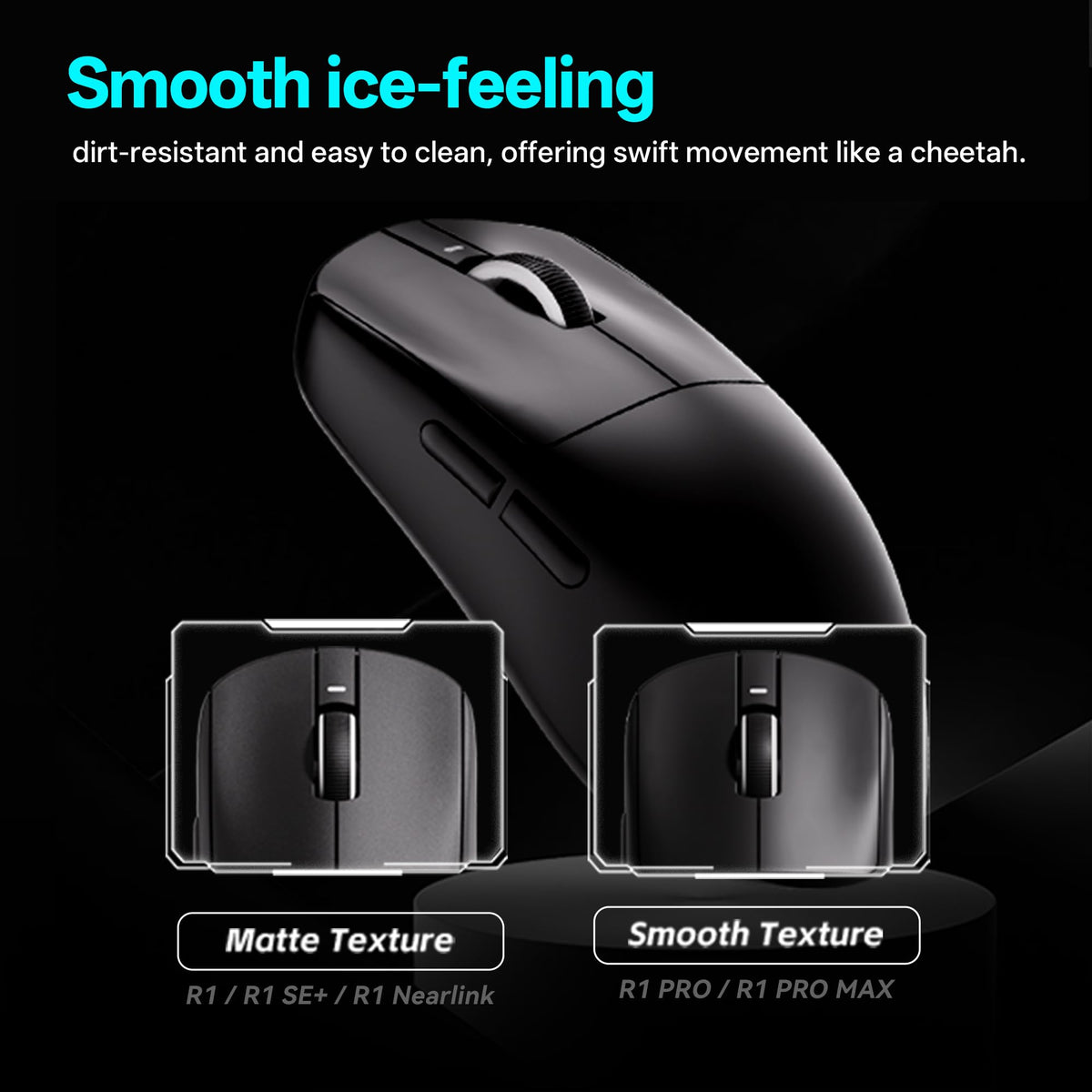 ATK VXE R1 Pro Wireless Gaming Mouse - Black