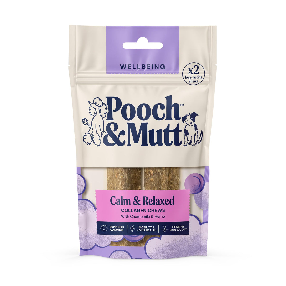 Pooch & Mutt - Digestive Support Collagen Chew Treat, 110g (2 chews)
