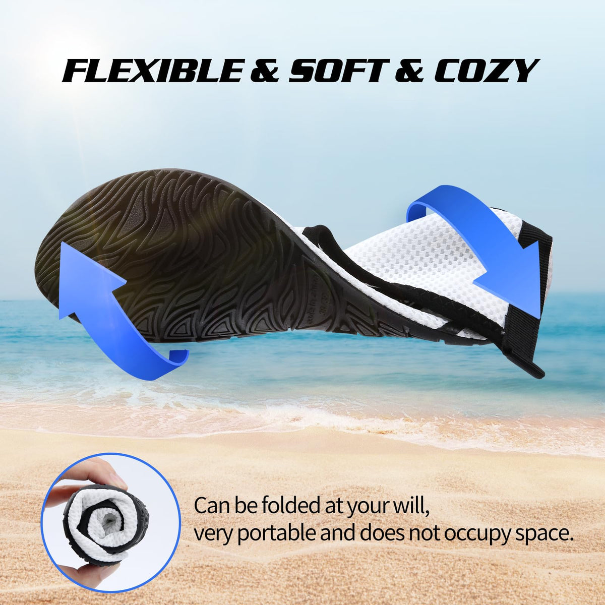 Swim Water Shoes Aqua Socks Barefoot for Sea Beach Swimming Shoes Pool Ladies Women Mens