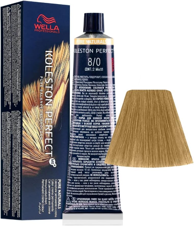 Wella Koleston Perfect Me+ 8/0, Light Blonde, 60 ml