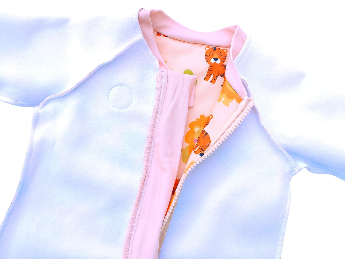 Swimbubs Baby Swimming Warm Suit Boys Fleece Lined Wetsuit Girls UV UPF50 Sun Protection Swimsuit