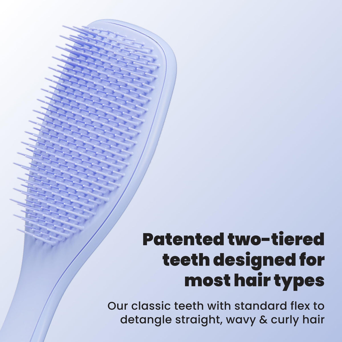 Tangle Teezer The Ultimate Detangler Straight to Curly Hairbrush
