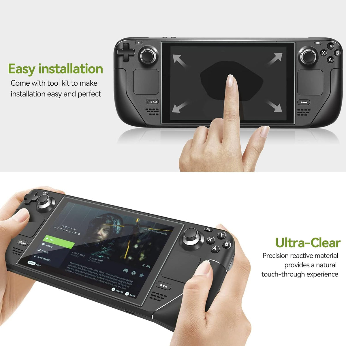 ivoler [4-Pack for Switch 2 Screen Protector with Alignment Frame Tool, 30-second installation- Bubble-Free Application - 9H Hardness -Tempered Glass Protection Film for Nintendo Switch 2 Model 2025