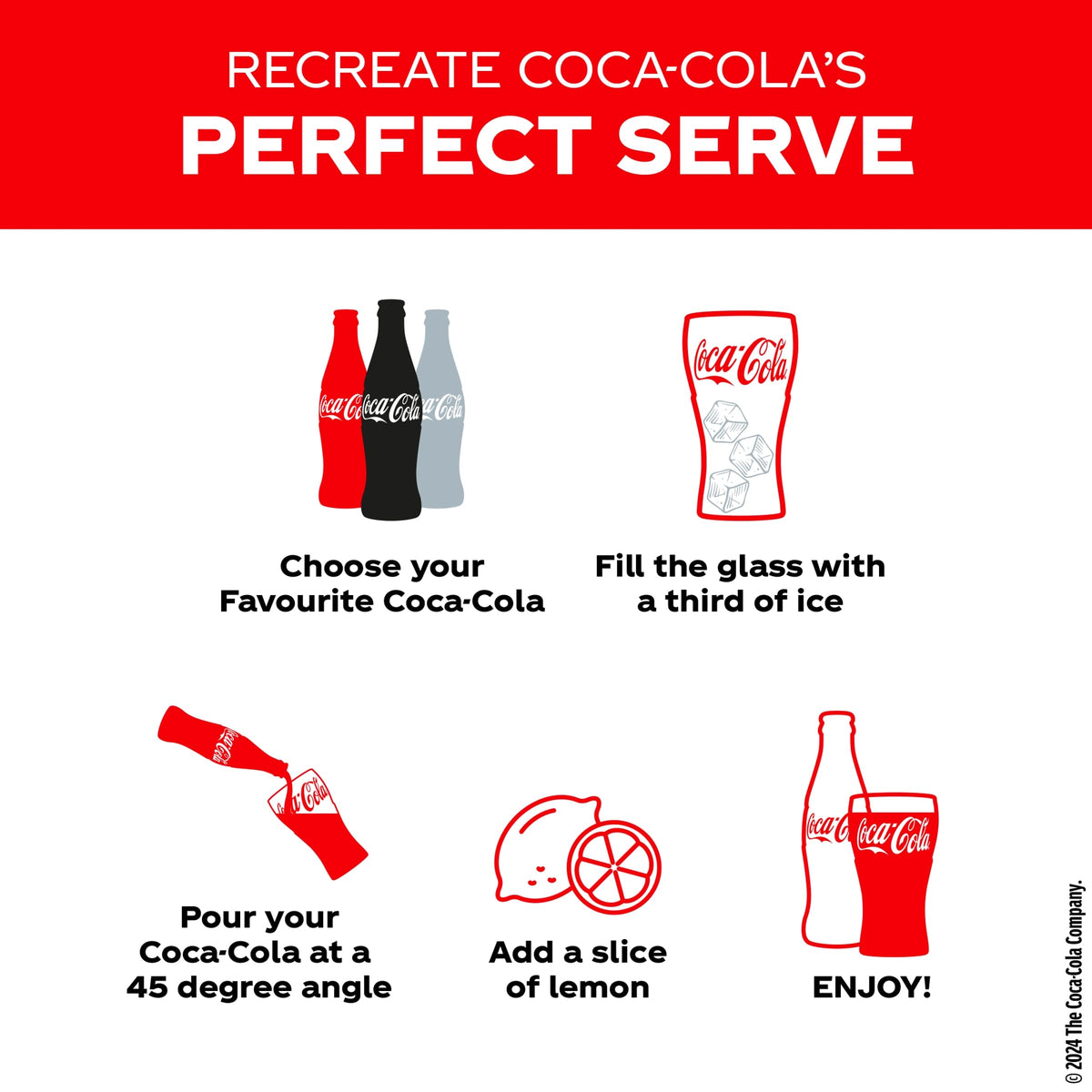Coca-Cola Original Taste Soft Drink Cans, 24 x 330 mL